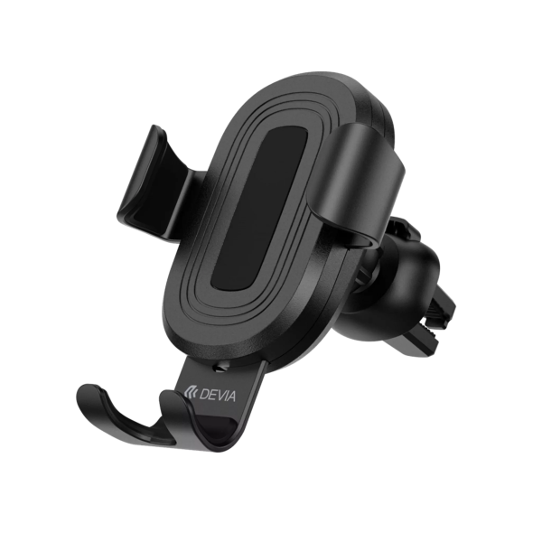 Devia - 10W Wireless Charging Gravity Sensor Air Vent Car Holder - Black