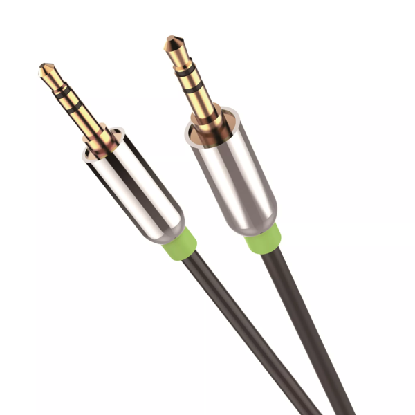 Devia - 1m Mesh Armour Auxiliary Cable - Black - Image 2