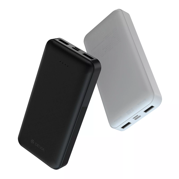 Devia - 20,000mAh Kintone Dual Port LED Indicator Powerbank - White - Image 7