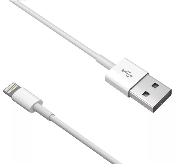 Devia - 2m (2.1A) USB to Non-MFi Lightning Cable - White - Image 4