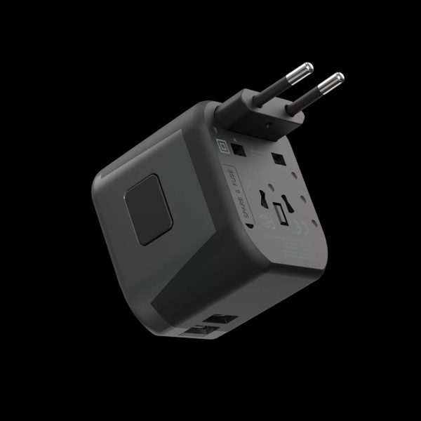 Devia - Global Multiple Function Travel Adapter - Black - Image 10