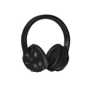 Devia - Kintone Foldable On-Ear Wireless HD Headphones - Black