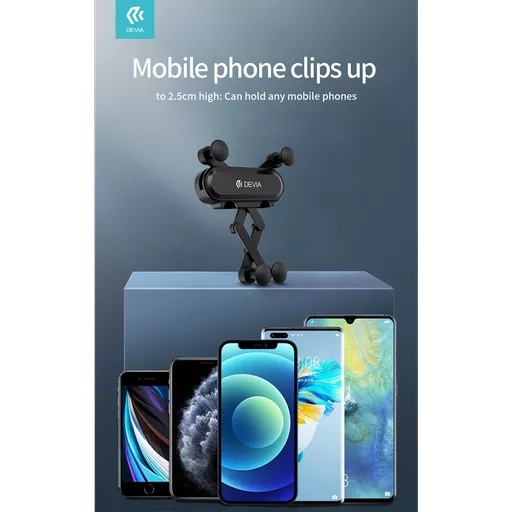 Devia - universal gravity car vent holder - black - image 6