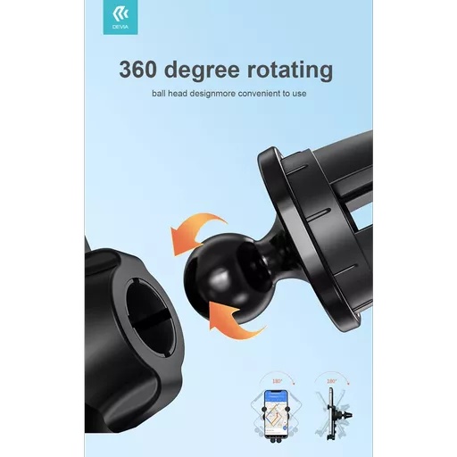 Devia - universal gravity car vent holder - black - image 7