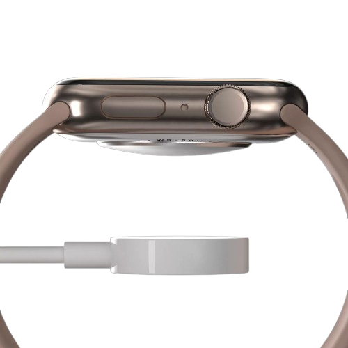 Devia - 1m (1A) USB-C to Magnetic Cable for Apple Watch - White - Image 3