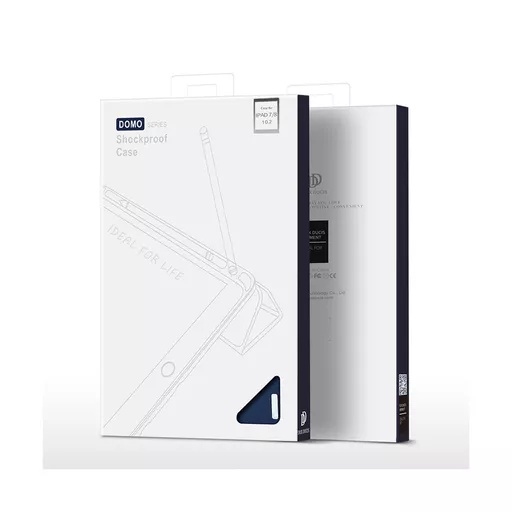 Dux ducis - domo tablet case for ipad 10. 2 (2019/2020/2021) - blue - image 8