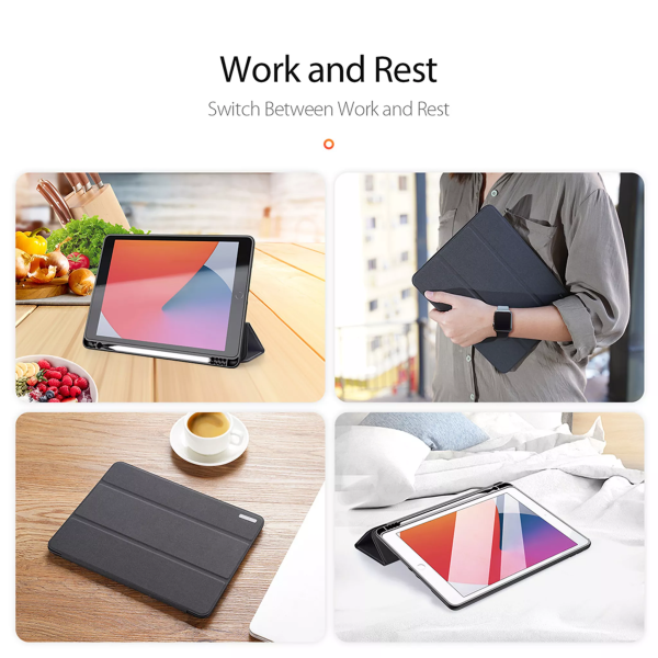 Dux Ducis - Domo Tablet Case for iPad 10.2 (2019/2020/2021) - Black - Image 12