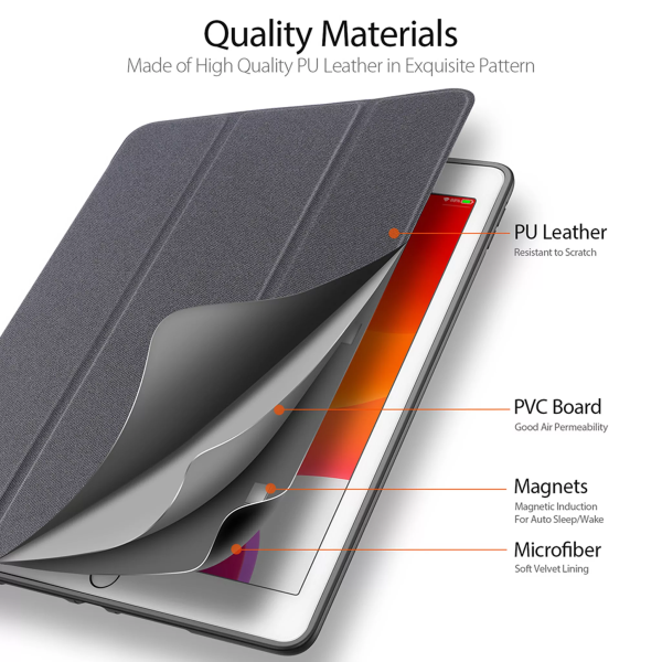 Dux Ducis - Domo Tablet Case for iPad 10.2 (2019/2020/2021) - Black - Image 9