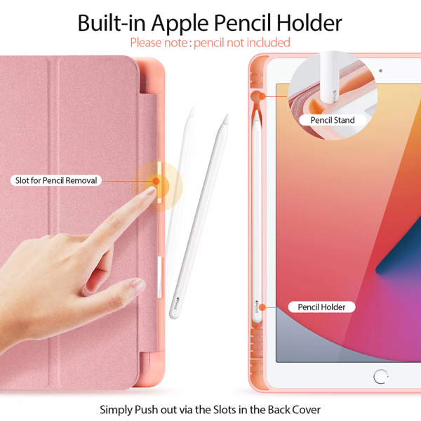 Dux Ducis - Domo Tablet Case for iPad 10.2 (2019/2020/2021) - Pink - Image 3