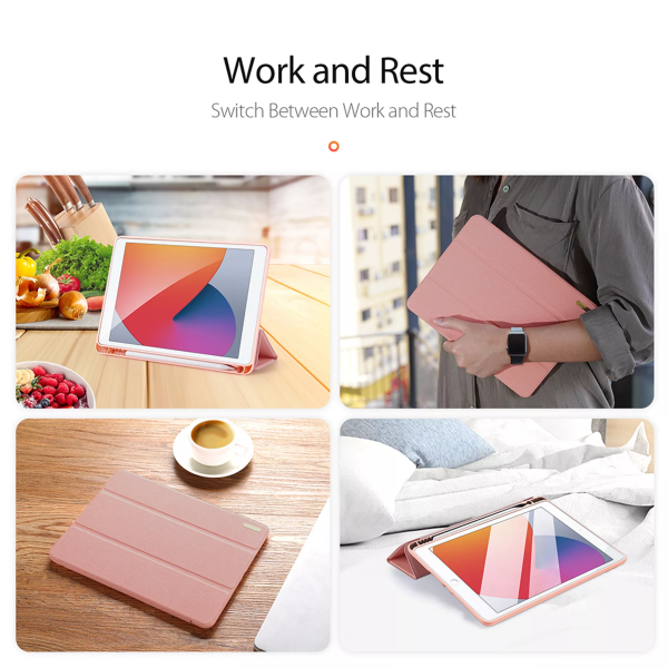 Dux Ducis - Domo Tablet Case for iPad 10.2 (2019/2020/2021) - Pink - Image 7
