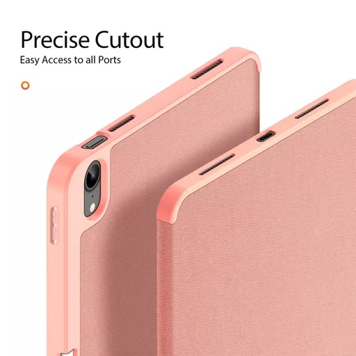 Dux ducis - domo tablet case for ipad 10. 9 (2022) - pink - image 12