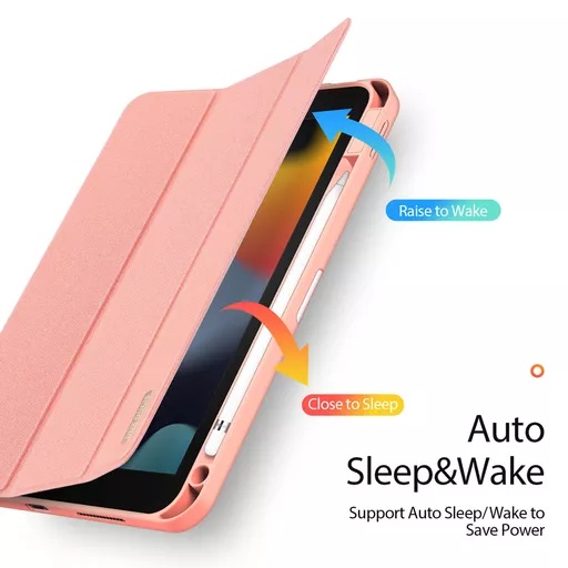 Dux ducis - domo tablet case for ipad 10. 9 (2022) - pink - image 5