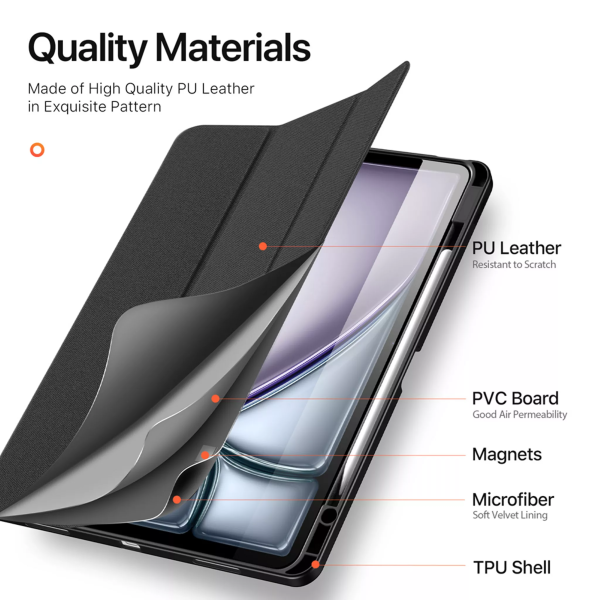 Dux Ducis - Domo Tablet Case for iPad Air 13 (2024/2025) - Black - Image 12