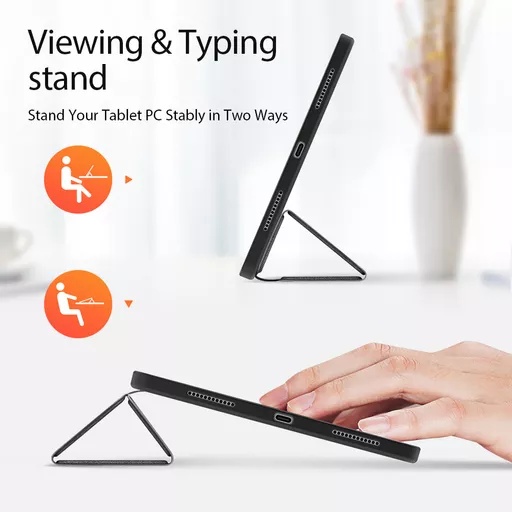 Dux ducis - domo tablet case for ipad air (2020/2021/2022/2024) (10. 9 & 11) - black - image 10