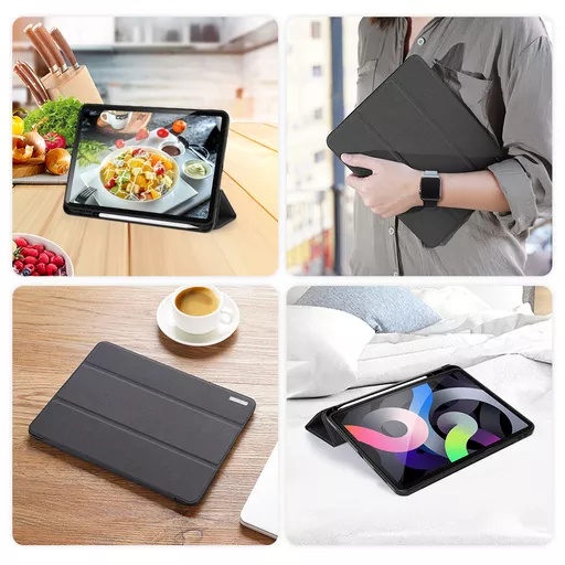 Dux ducis - domo tablet case for ipad air (2020/2021/2022/2024) (10. 9 & 11) - black - image 12