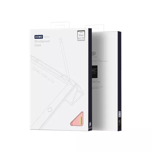 Dux ducis - domo tablet case for ipad air (2020/2021/2022/2024) (10. 9 & 11) - pink - image 13