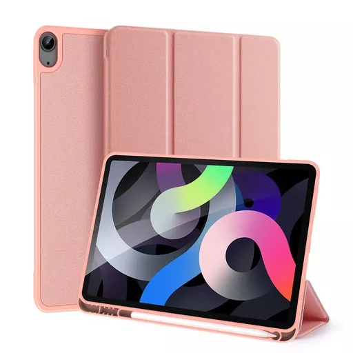 Dux ducis - domo tablet case for ipad air (2020/2021/2022/2024) (10. 9 & 11) - pink - image 4
