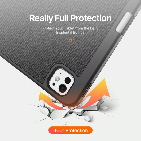 Dux Ducis - Domo Tablet Case for iPad Pro 11 (2024) - Black - Image 5