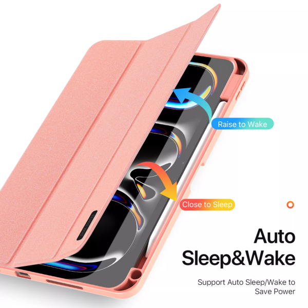 Dux Ducis - Domo Tablet Case for iPad Pro 11 (2024) - Pink - Image 5
