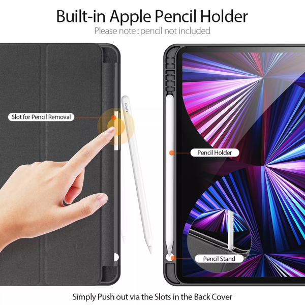 Dux Ducis - Domo Tablet Case for iPad Pro 11 (2018/2020/2021/2022) - Black - Image 2