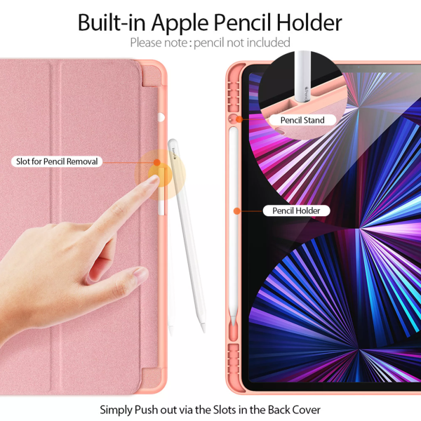 Dux Ducis - Domo Tablet Case for iPad Pro 12.9 (2020/2021/2022) - Pink - Image 4