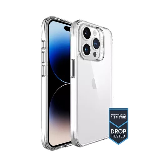 Phone case - proair for iphone 15 pro - clear