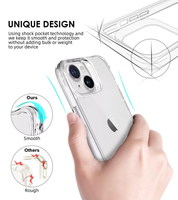 Phone Case - ProAir for iPhone 15 - Clear - Image 2