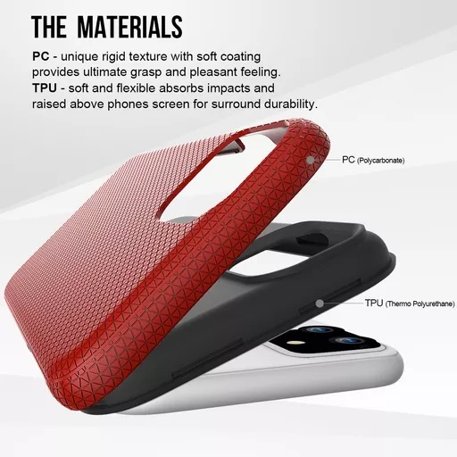 Phone case - progrip for iphone 11 - red - image 3