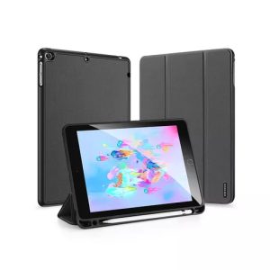 Dux Ducis - Domo Tablet Case for iPad Air, iPad Air 2, iPad 9.7 (2017), iPad 9.7 (2018), & iPad Pro 9.7 - Black