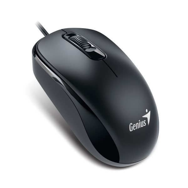 Genius DX-110 Optical USB Mouse - Black - Image 3