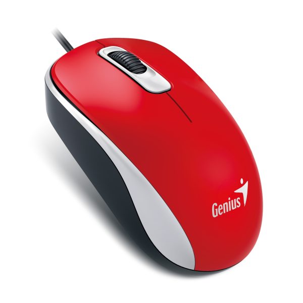 Genius DX-110 Optical USB Mouse - Red - Image 3
