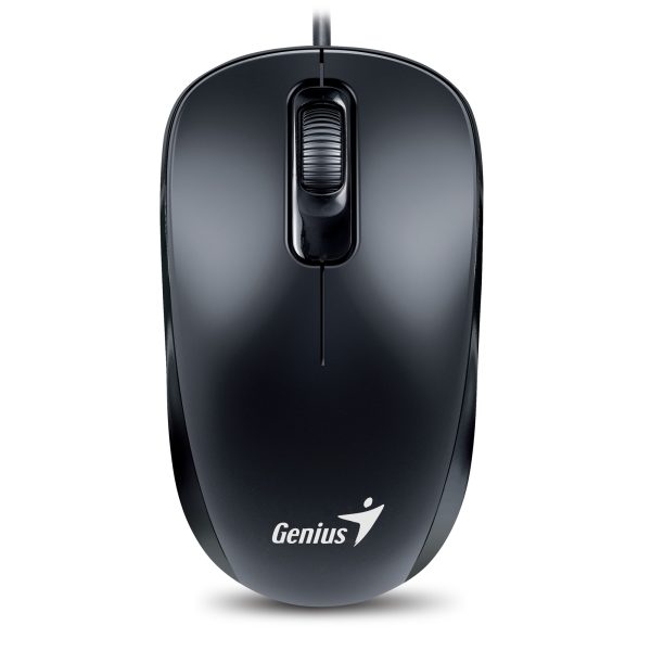 Genius DX-110 Optical USB Mouse - USB Type C - Black - Image 3