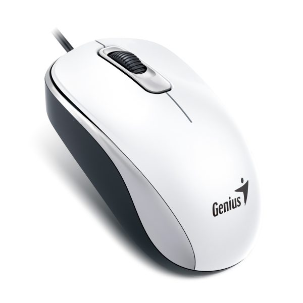 Genius DX-110 Optical USB Mouse - White - Image 3