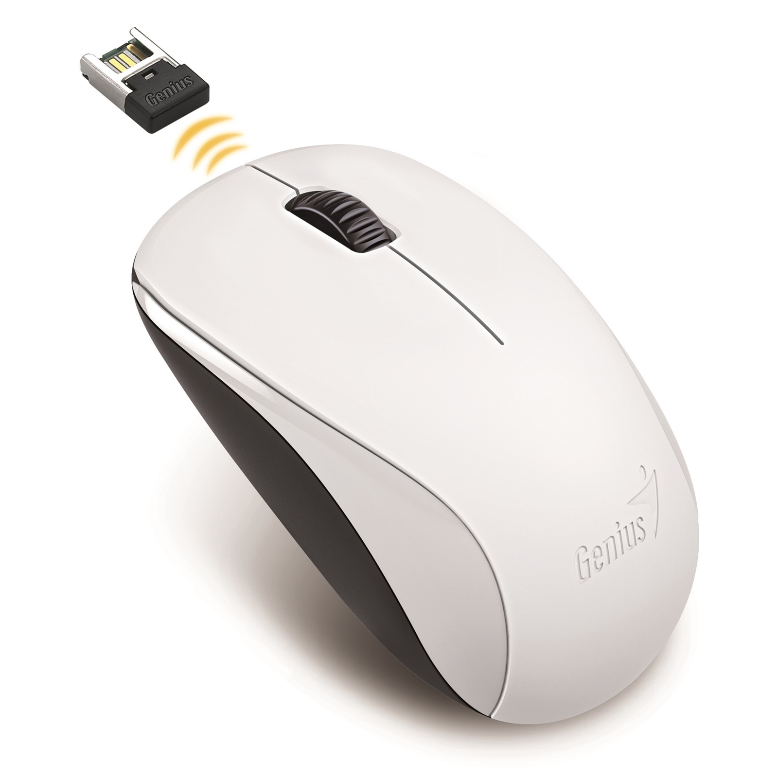 Genius nx-7000 wireless mouse - elegant white - image 3