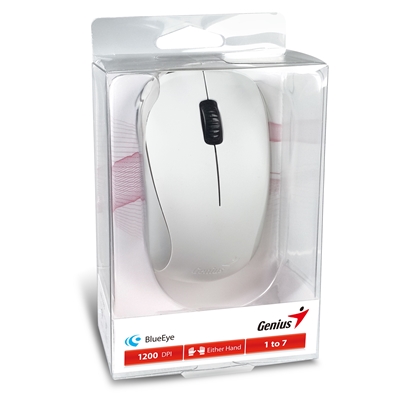 Genius nx-7000 wireless mouse - elegant white - image 2
