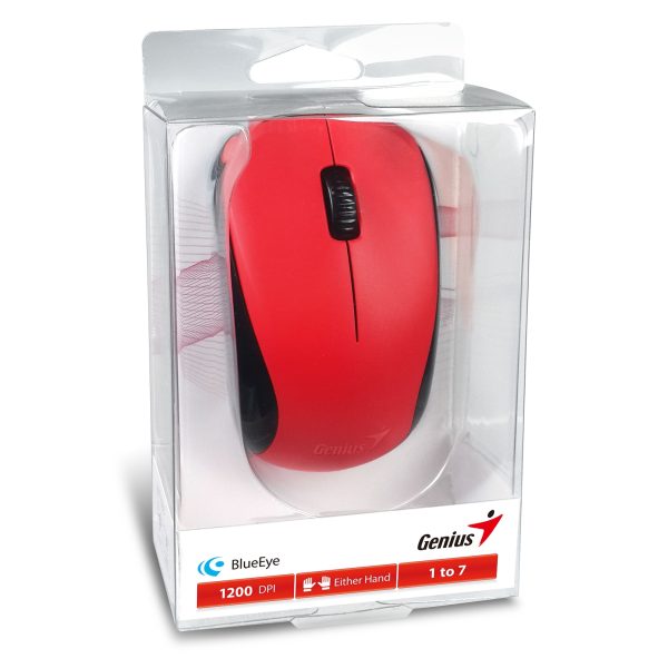 Genius NX-7000 Wireless Mouse - Passion Red - Image 2