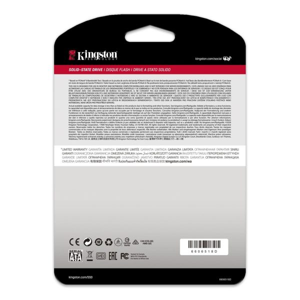 Kingston SSDNow - SSD Drive - 2.5" SATA III - 240GB - Image 2