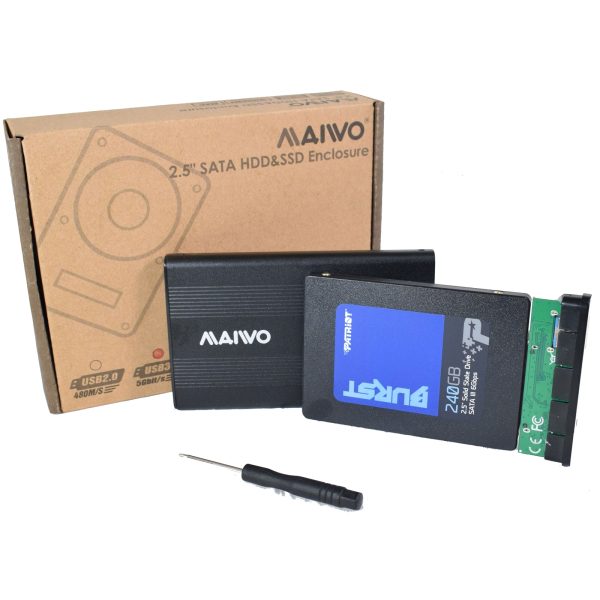 Maiwo 2.5" SATA HDD & SSD Enclosure - Image 2