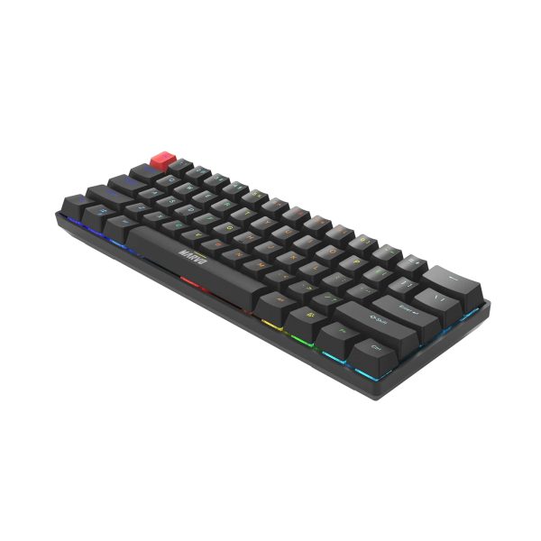 Marvo Scorpion KG933G Saber 61 Wired Mechanical RGB 60% UK Layout Gaming Keyboard - Black - Image 5