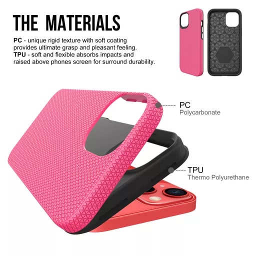 Phone case - progrip for iphone 13 mini - pink - image 2