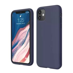 Phone Case - Silicone for iPhone 11 - Navy