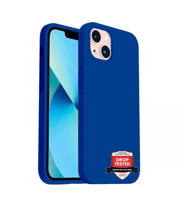 Phone Case - Silicone for iPhone 14 - Navy