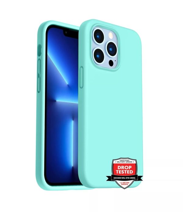 Phone Case - Silicone for iPhone 14 Pro Max - Mint