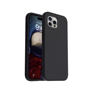 Phone Case - Silicone for iPhone 16 Pro - Black