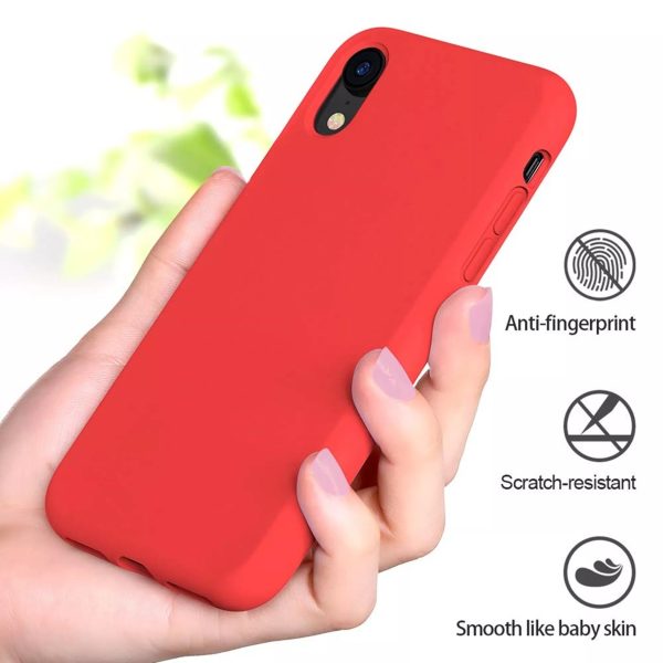 Phone Case - Silicone for iPhone XR - Red - Image 3