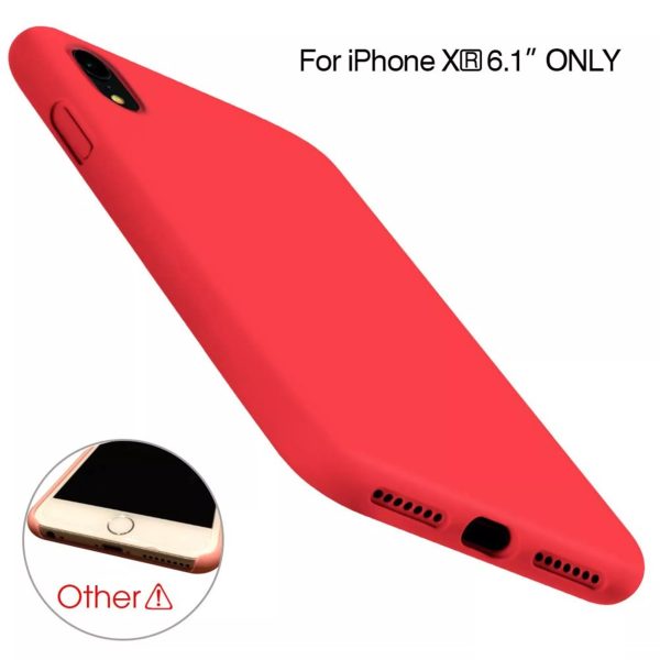 Phone Case - Silicone for iPhone XR - Red - Image 5