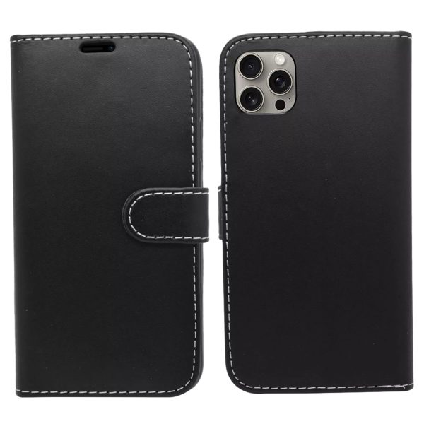 Phone Case - Wallet for iPhone 15 Pro Max - Black - Image 2