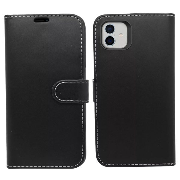 Phone Case - Wallet for iPhone 16 Plus - Black - Image 3