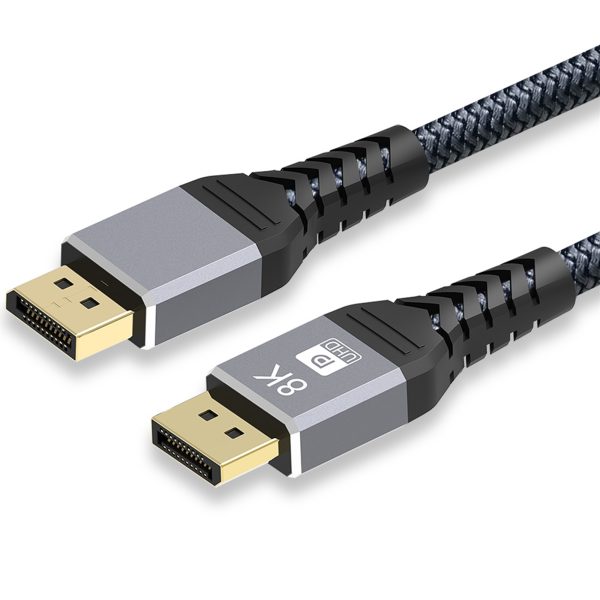 Prevo DisplayPort to DisplayPort Cable - v 1.4 - 2 metres / 2m - Image 2