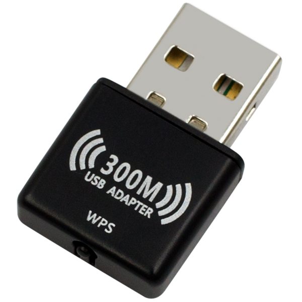 Prevo Wave-USBW4 USB Wireless Adaptor Dongle - 802.11 n / Wi-Fi 4 - 300 Mbps - Image 2